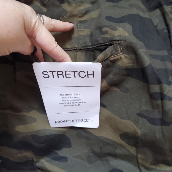 Camo Jogger Stretch Pants By Paper Cloth & Denim 4x NWT - Picture 11 of 16